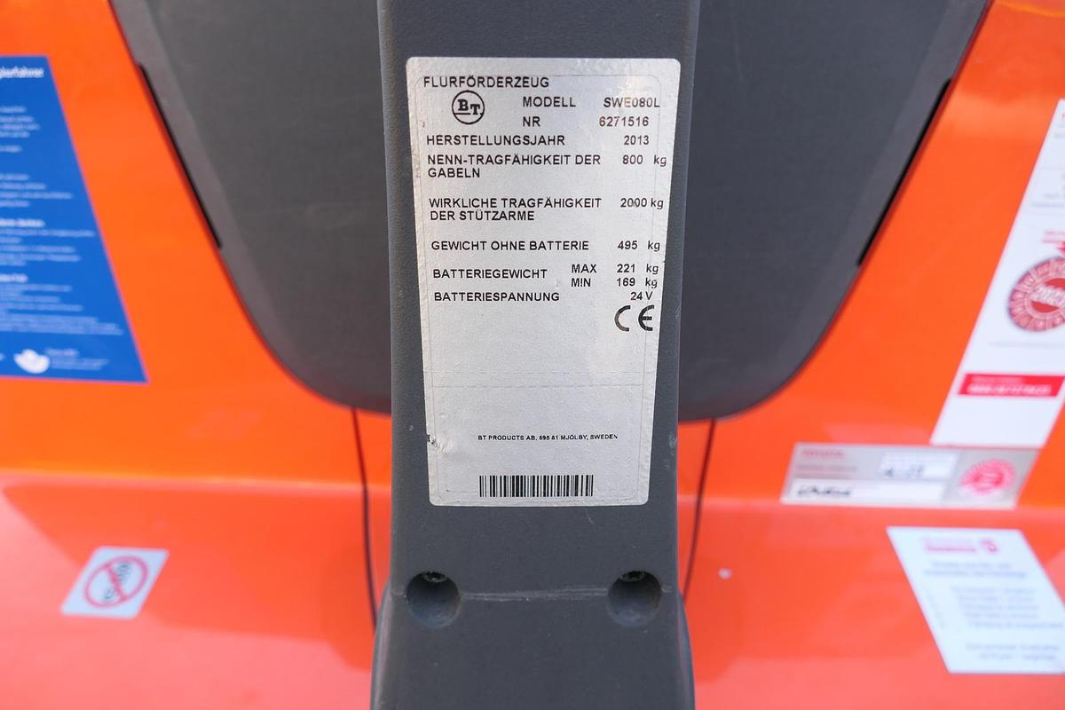 Gebraucht BT SWE 080L Batterie 17/2017