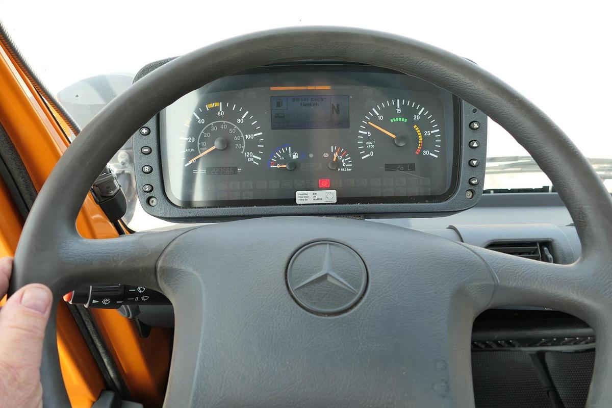 Gebraucht Unimog U400  405/12 AHK KLIMA ZAPFWELLE vorn SFZ KOMMUNALHYDRAULIK EURO-5