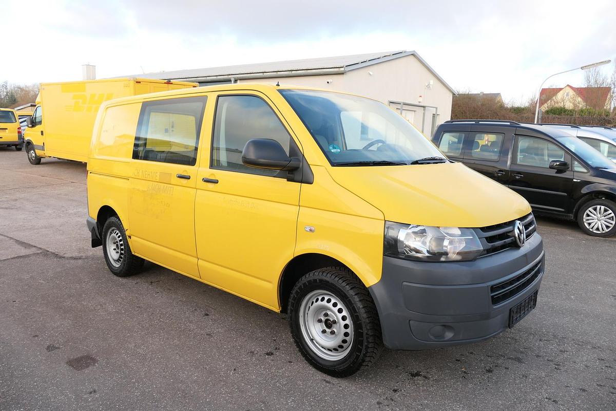 Gebraucht Volkswagen T5 Transporter 2.0 TDI PARKTRONIK EURO-5 2xSCHIEBETÜR CoC
