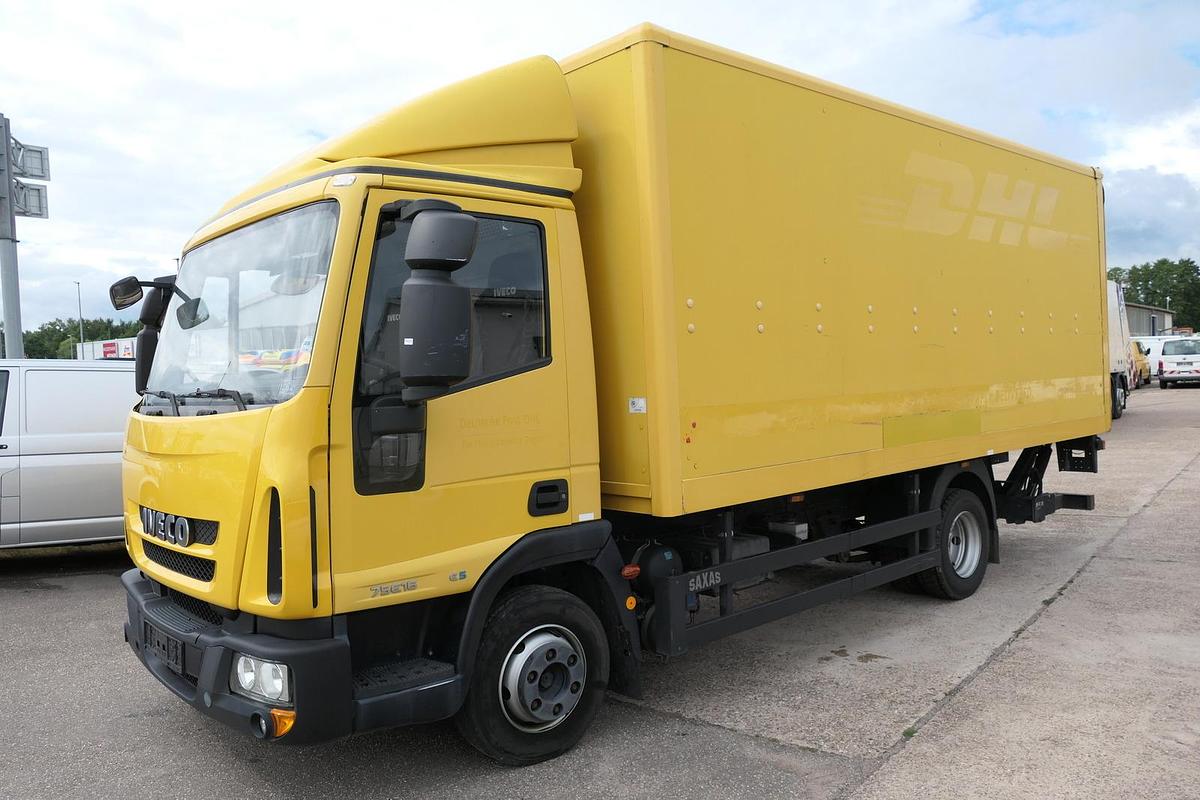 Gebraucht Iveco EuroCargo ML 75 E 16 P LBW LUFT AUTOMATIK COC EURO-5 Koffer-Innenlänge 5,5m