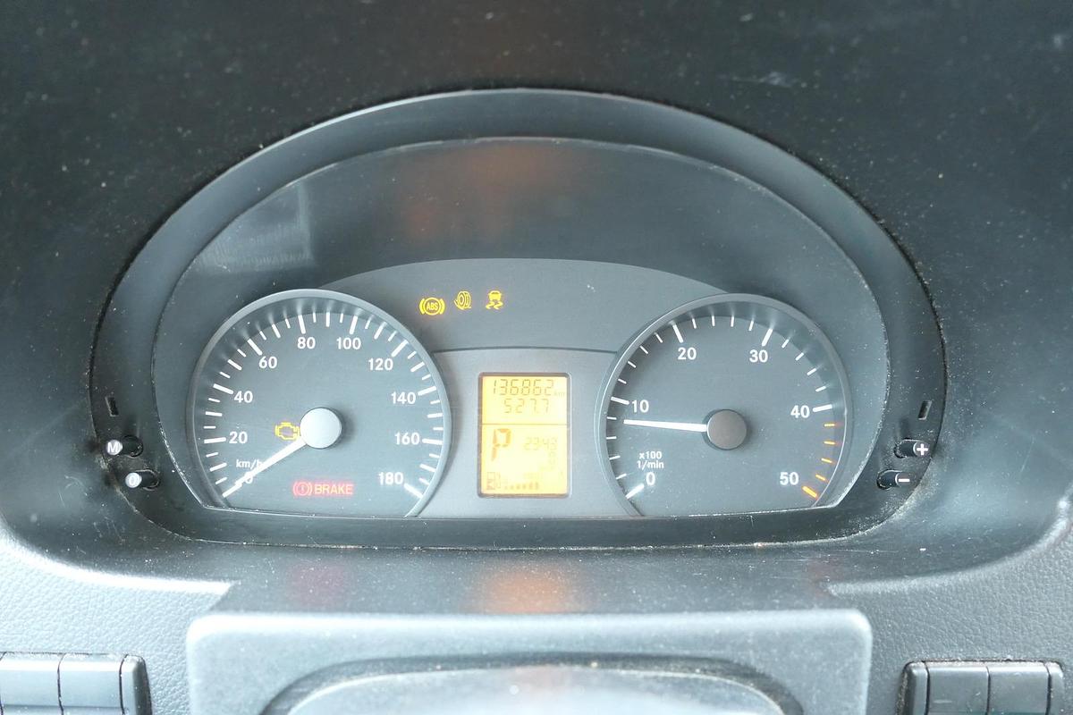 Gebraucht Mercedes-Benz SPRINTER 310 CDI MAXI EURO-5 KOFFER REGALE KAMERA DURCHGANG