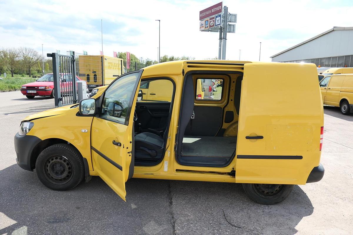 Gebraucht Volkswagen Caddy 2.0 TDI EURO-5 PARKTRONIK 6-GANG 2xSCHIEBETÜR CoC