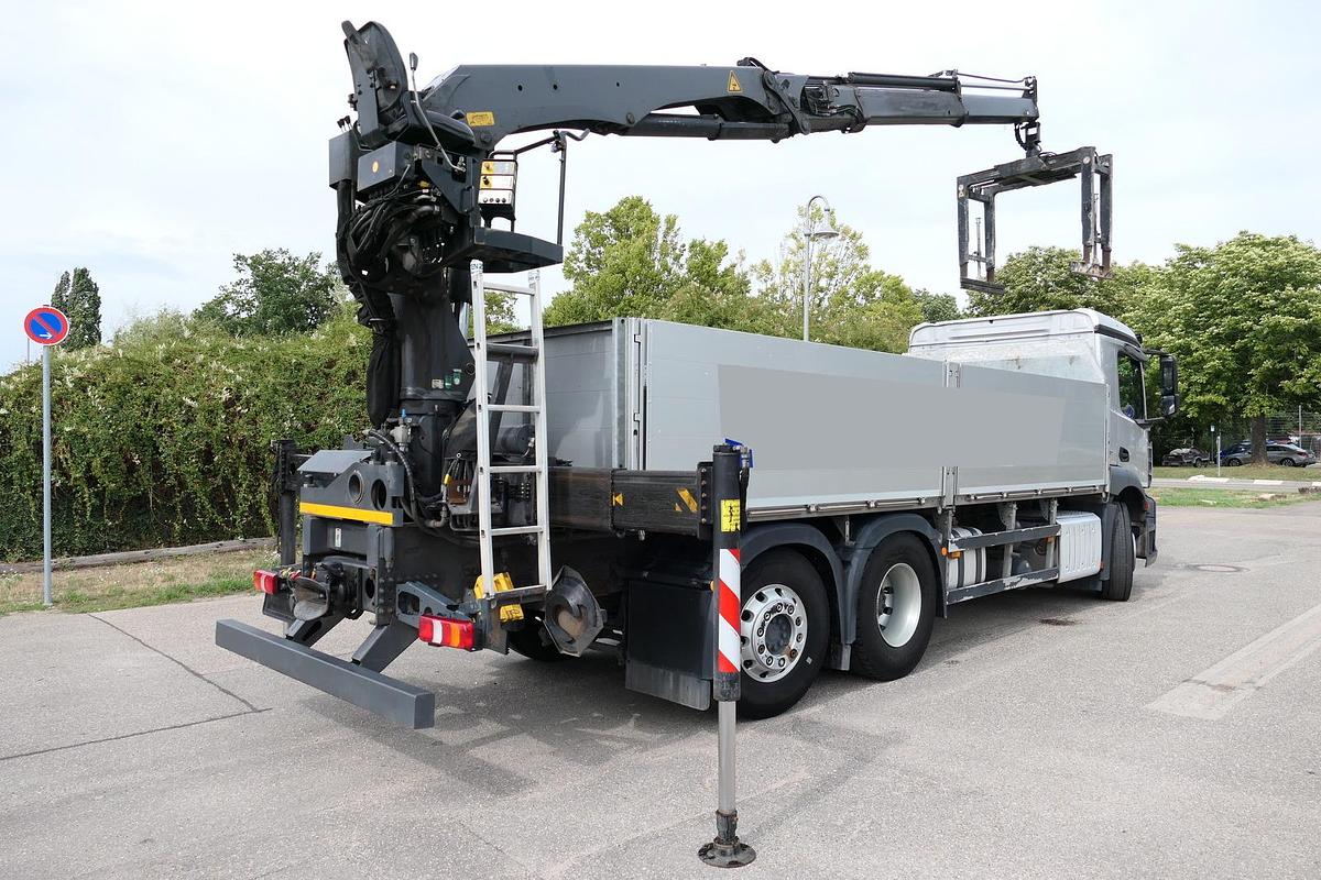 Gebraucht Mercedes-Benz Antos 2540 L KLIMA Palfinger-Kran PK15001L Lenkachse - Alufelgen