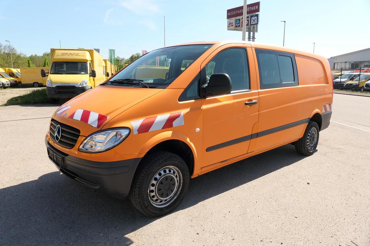 Gebraucht Mercedes-Benz Vito Mixto 111 CDI Kasten Extralang 4x4 AHK