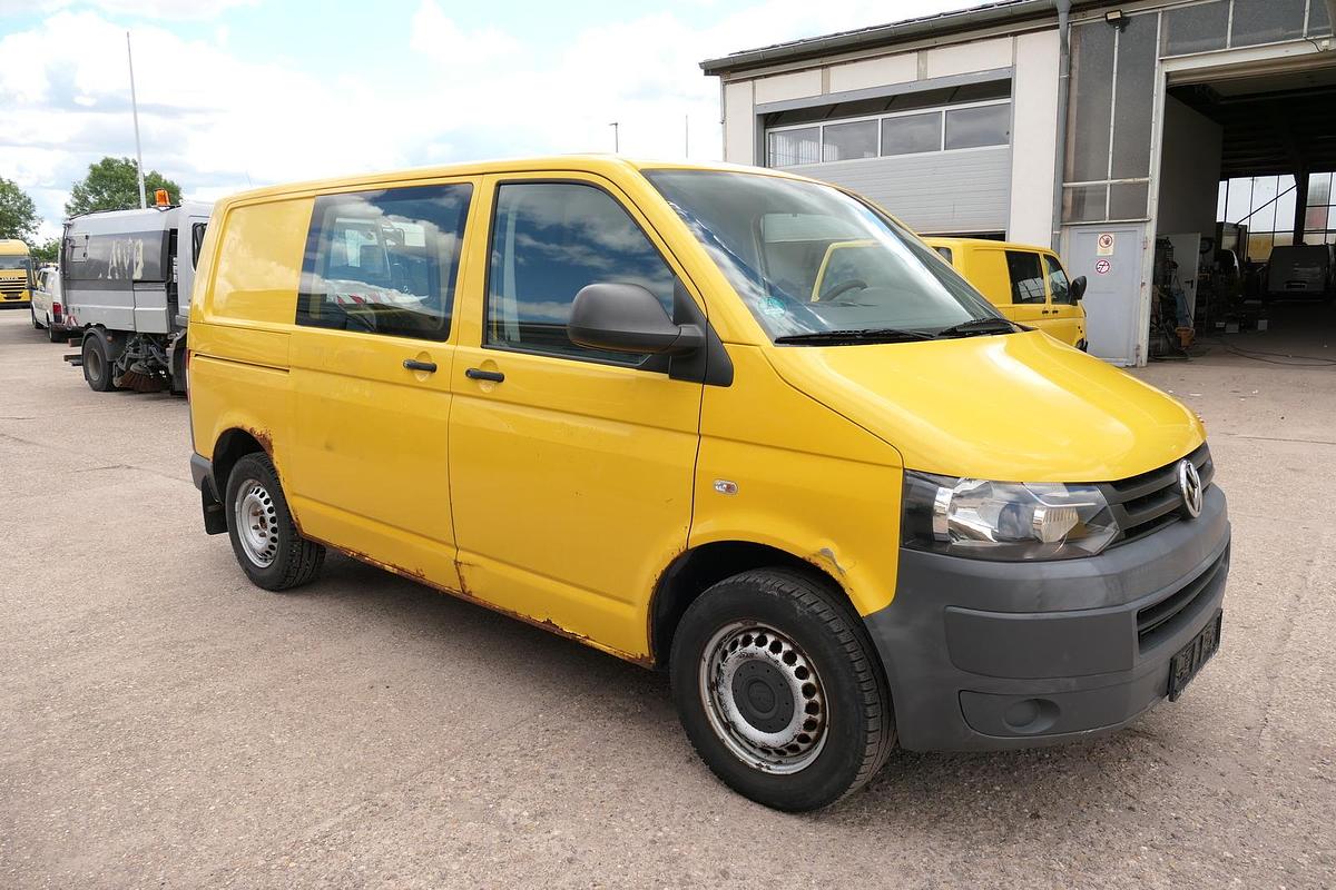Gebraucht Volkswagen T5 Transporter 2.0 TDI PARKTRONIK EURO-5 2xSCHIEBETÜR CoC