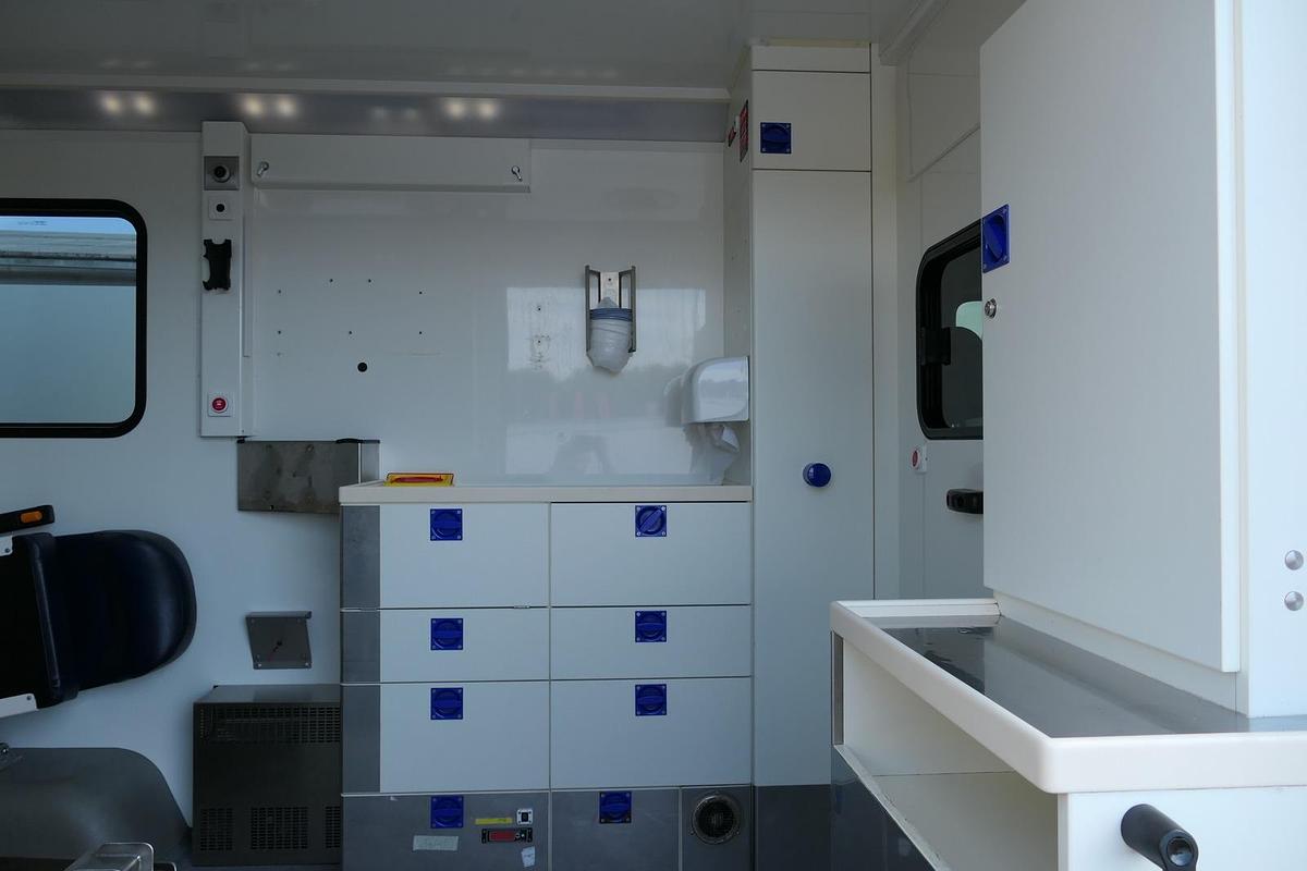 Gebraucht Mercedes-Benz 319 Sprinter 6-Zylinder Rettungswagen  Strobel