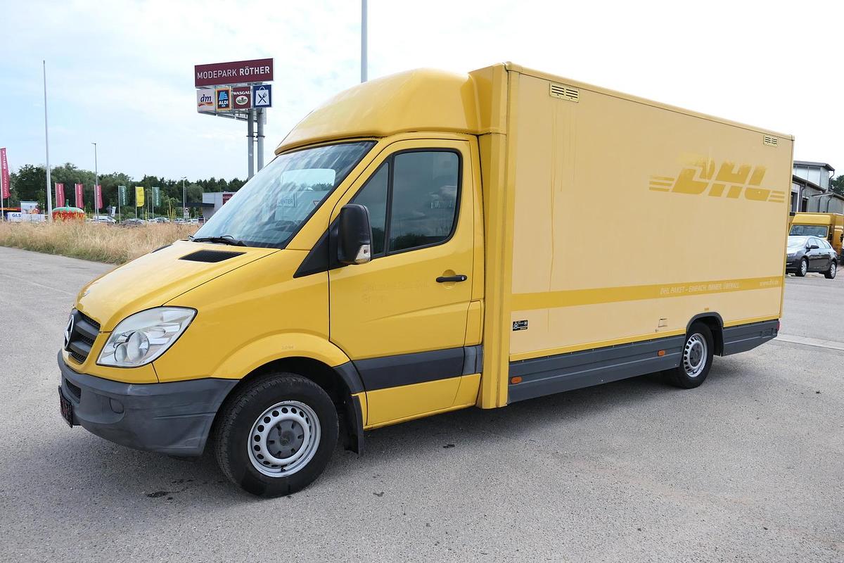 Gebraucht Mercedes-Benz SPRINTER 310 CDI MAXI EURO-5 KOFFER REGALE KAMERA DURCHGANG