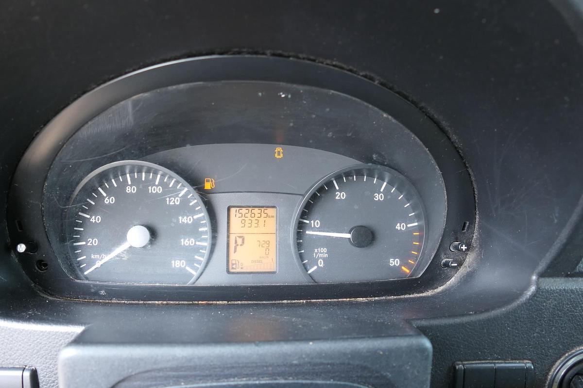 Gebraucht Mercedes-Benz SPRINTER 310 CDI MAXI EURO-5 KOFFER REGALE KAMERA DURCHGANG