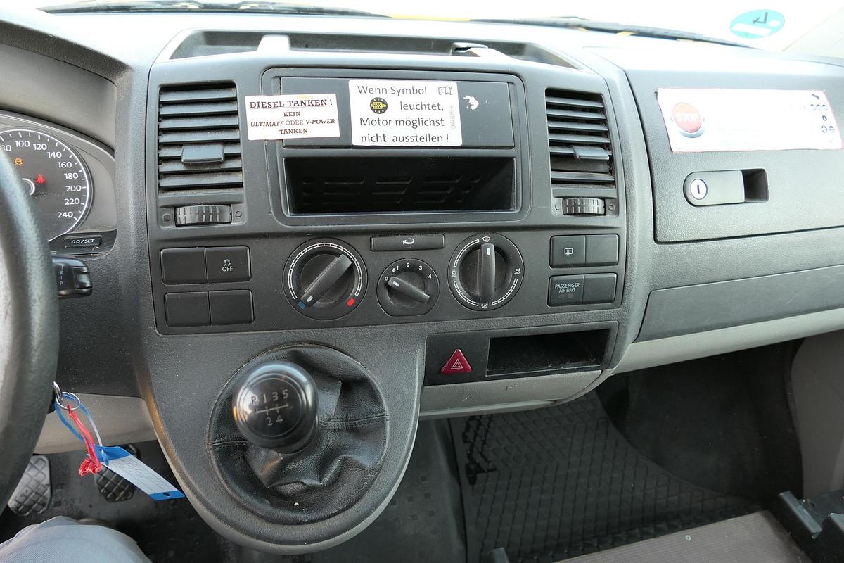 Gebraucht Volkswagen T5 Transporter 2.0 TDI PARKTRONIK EURO-5 2xSCHIEBETÜR CoC