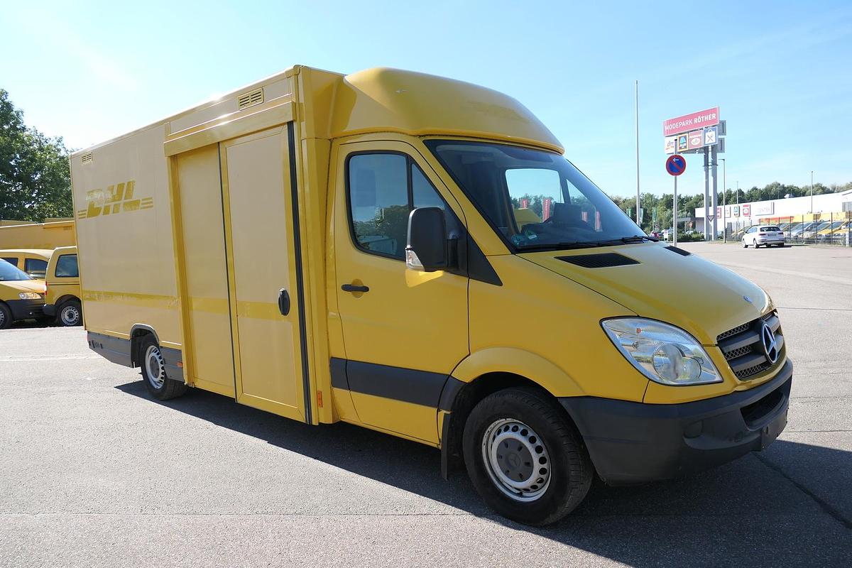 Gebraucht Mercedes-Benz SPRINTER 310 CDI MAXI EURO-5 KOFFER REGALE KAMERA DURCHGANG