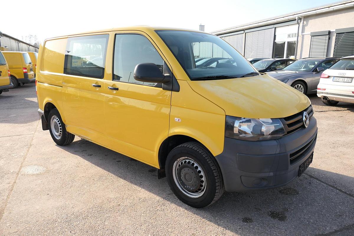 Gebraucht Volkswagen T5 Transporter 2.0 TDI PARKTRONIK EURO-5 2xSCHIEBETÜR CoC