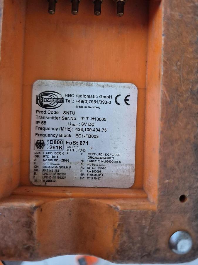 Gebraucht Albert Böcker Anhängerkran AHK 27/700 - Seilwinde HY1010