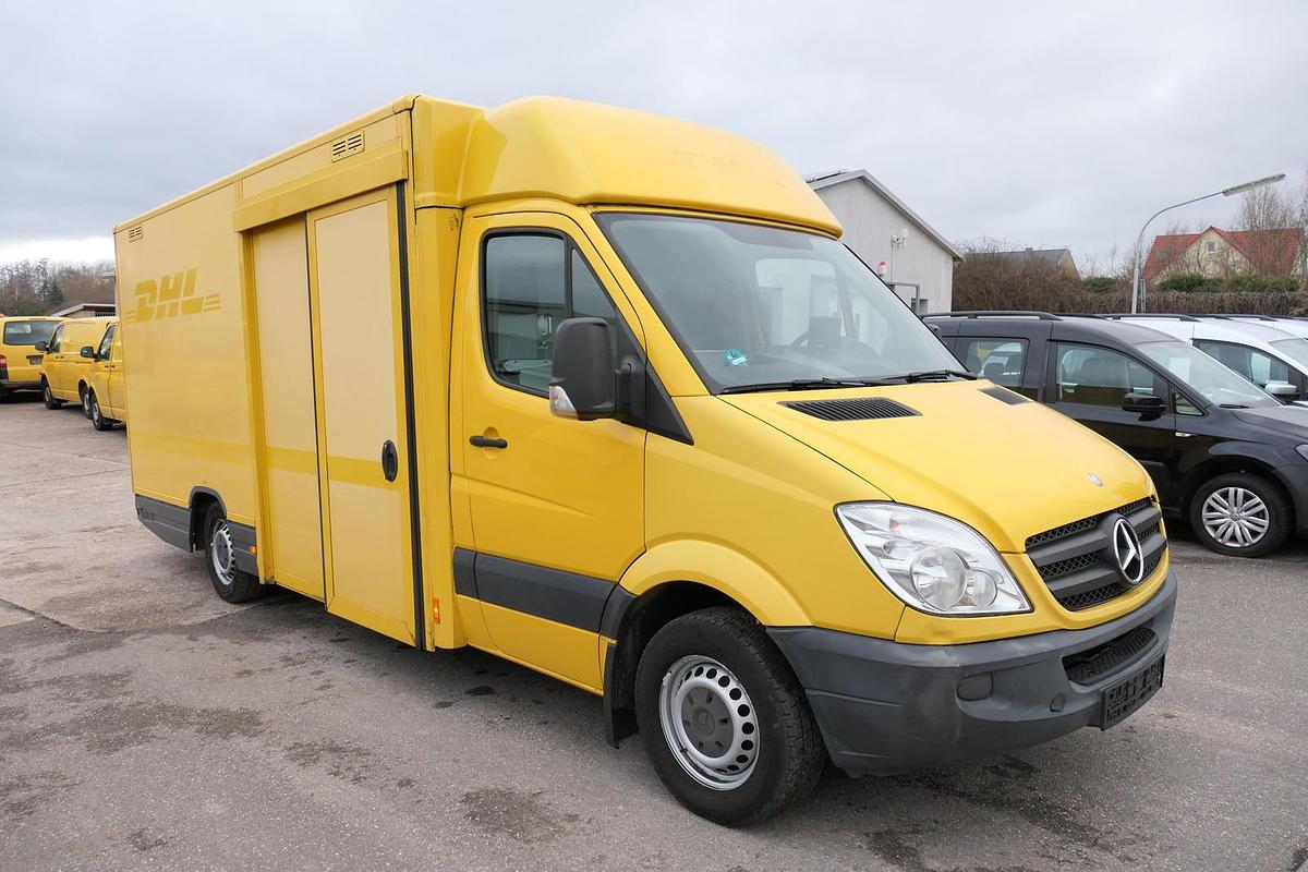 Gebraucht Mercedes-Benz SPRINTER 310 CDI MAXI EURO-5 KOFFER REGALE KAMERA DURCHGANG