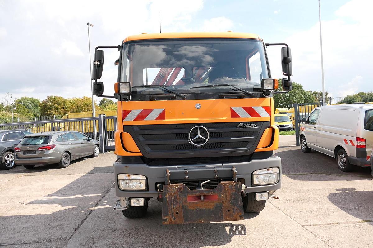 Gebraucht Mercedes-Benz 1828 AK Kran Axor-R Atlas 85.2 Kipper Winterdienst