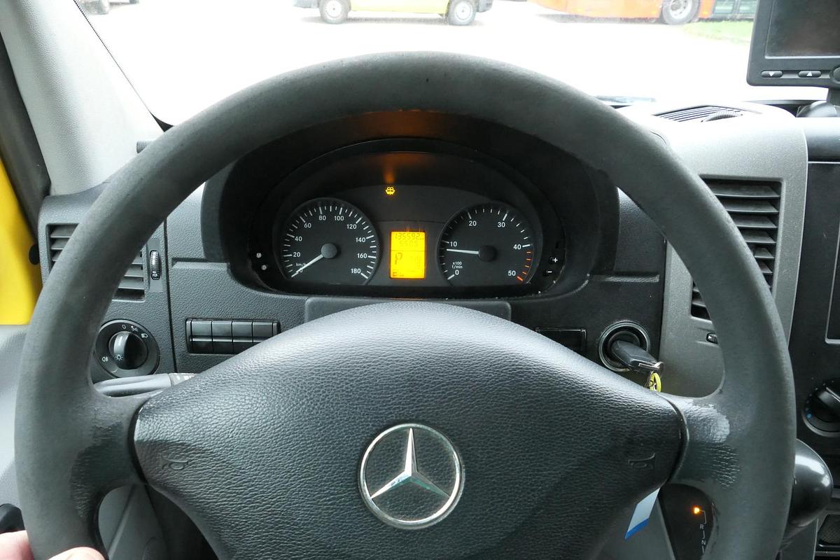 Gebraucht Mercedes-Benz SPRINTER 310 CDI MAXI EURO-5 KOFFER REGALE KAMERA DURCHGANG