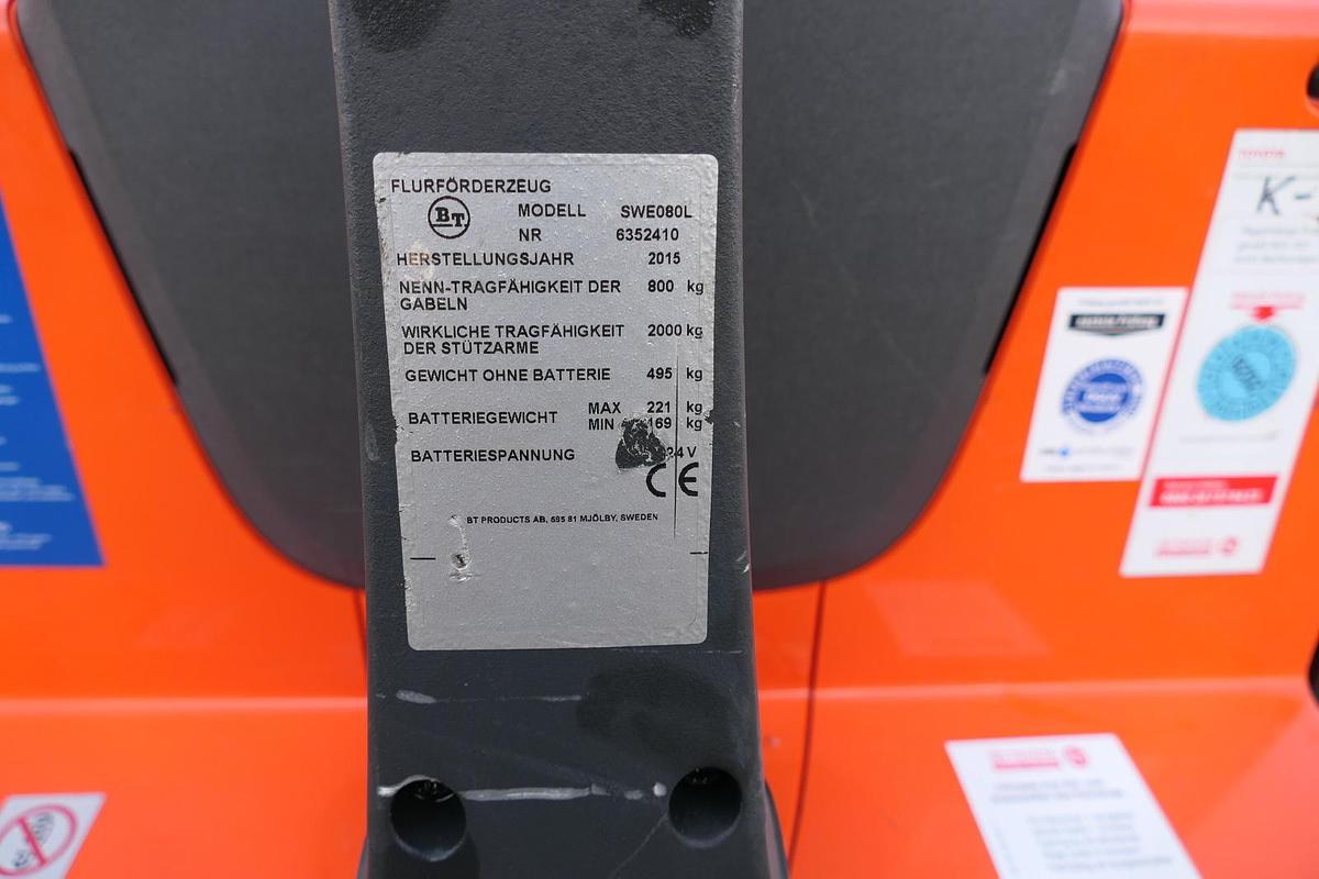 Gebraucht BT SWE 080L Batterie 38/2020