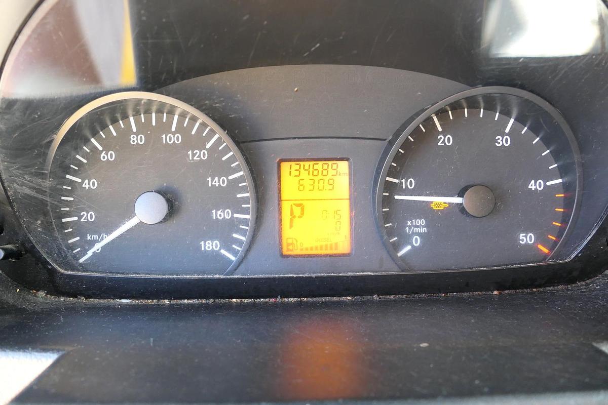 Gebraucht Mercedes-Benz SPRINTER 310 CDI MAXI EURO-5 KOFFER REGALE KAMERA DURCHGANG COC