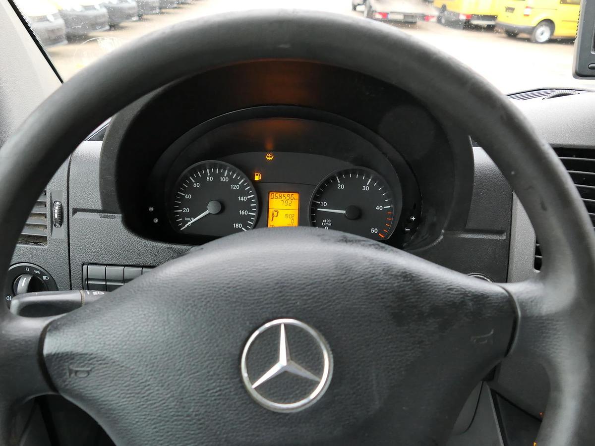 Gebraucht Mercedes-Benz SPRINTER 310 CDI MAXI EURO-5 KOFFER REGALE KAMERA DURCHGANG