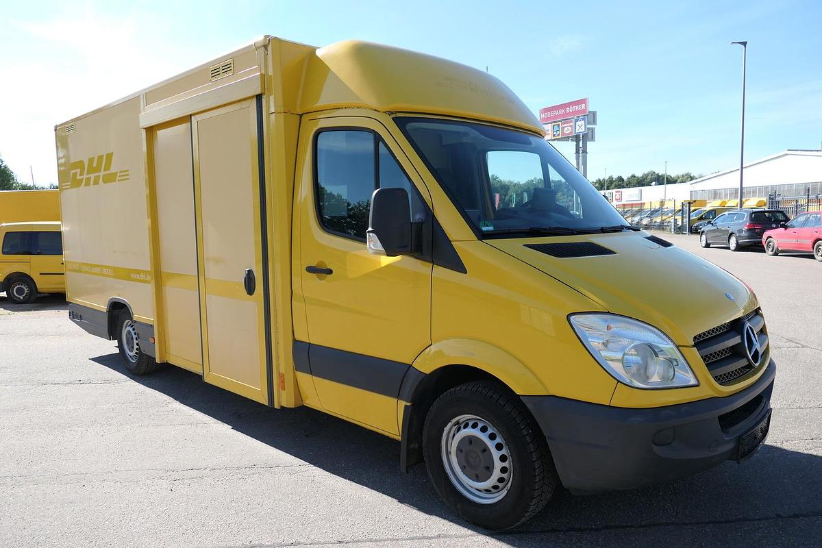 Gebraucht Mercedes-Benz SPRINTER 310 CDI MAXI EURO-5 KOFFER REGALE KAMERA DURCHGANG