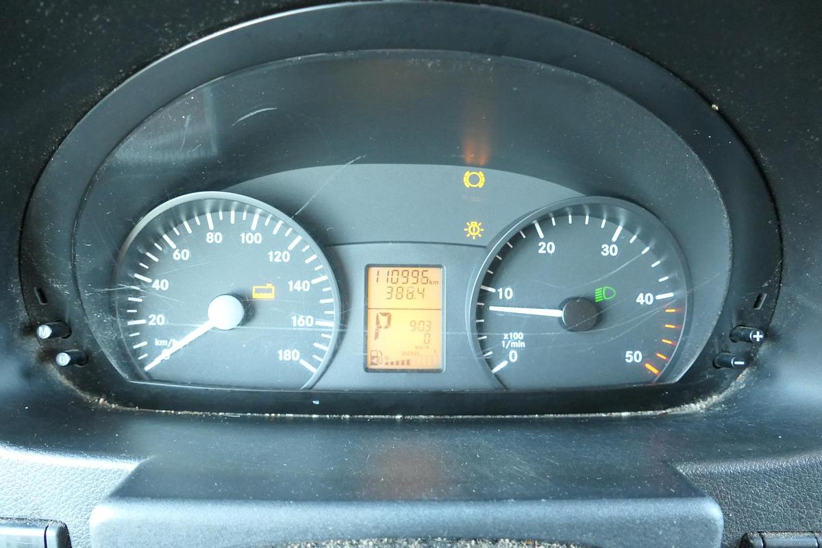 Gebraucht Mercedes-Benz SPRINTER 310 CDI MAXI EURO-5 KOFFER REGALE KAMERA DURCHGANG