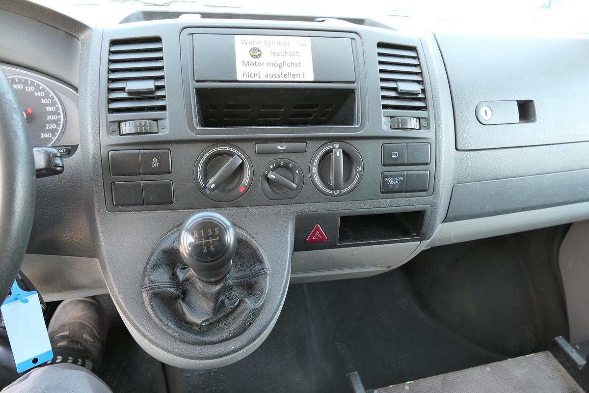 Gebraucht Volkswagen T5 Transporter 2.0 TDI PARKTRONIK EURO-5 2xSCHIEBETÜR CoC