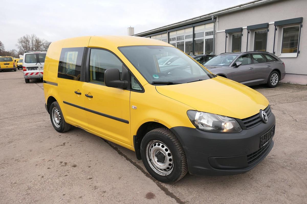 Gebraucht Volkswagen Caddy 2.0 TDI 2-Sitzer EURO-5 PARKTRONIK 6-GANG 2xSCHIEBETÜR CoC