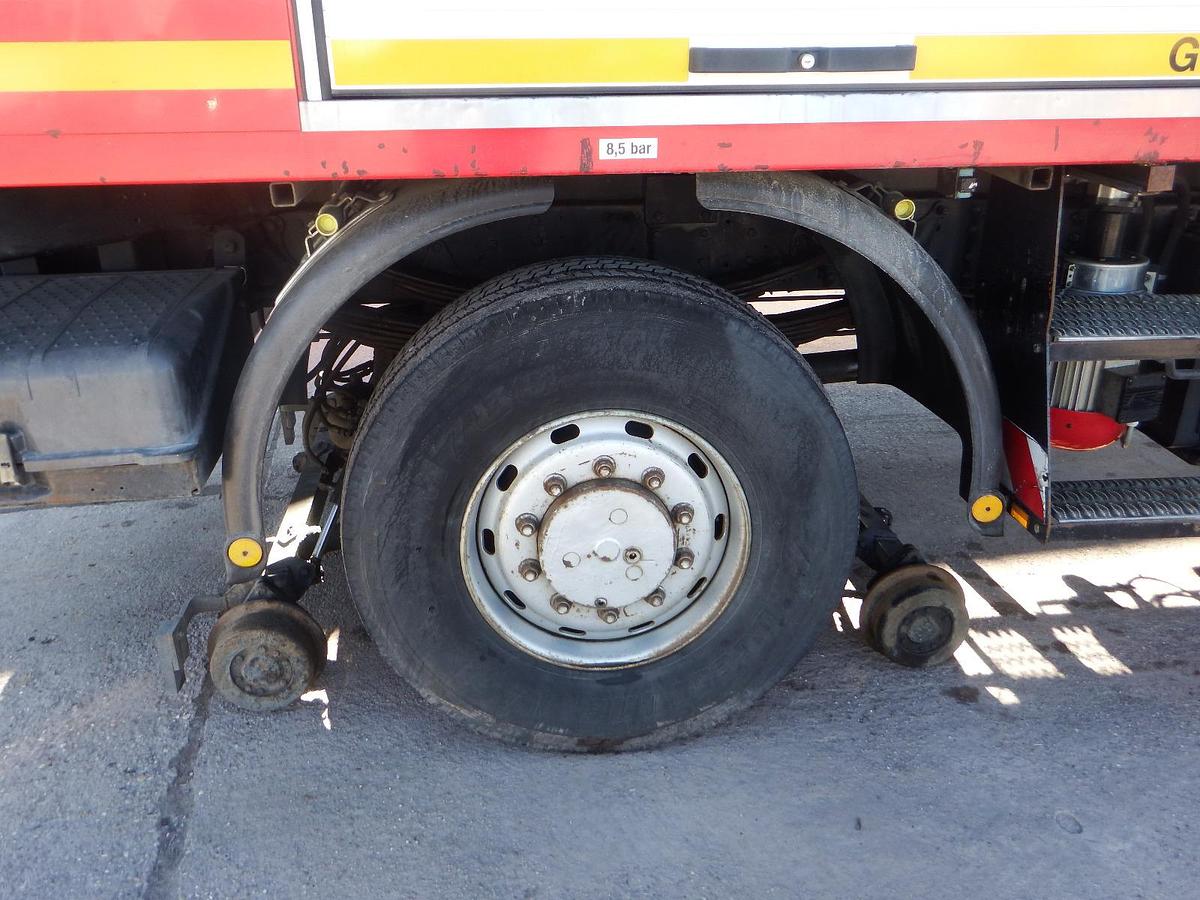 Gebraucht Mercedes-Benz 1124AF 4x4 ZW Feuerwehr Zweiwege Schienenverkehr Lenkachse - AHK - Seilwinde - SFZ