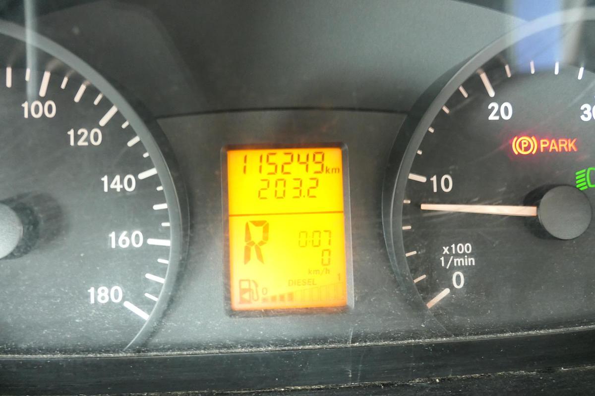 Gebraucht Mercedes-Benz SPRINTER 310 CDI MAXI EURO-5 KOFFER REGALE KAMERA DURCHGANG