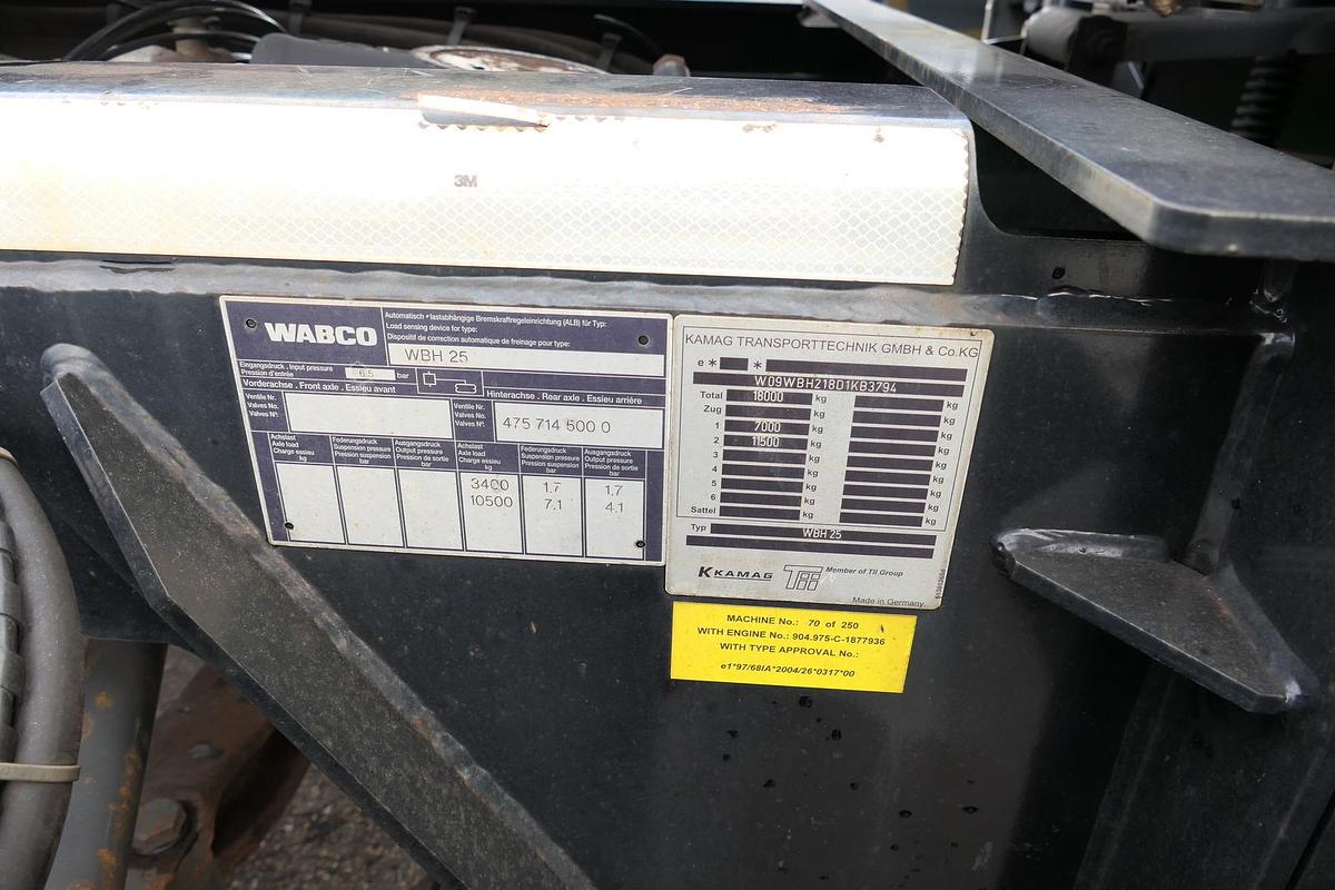 Gebraucht Mercedes-Benz KAMAG WBH 25 Wiesel Sattelkupplung Umsetzfahrz. KLIMA - AHK