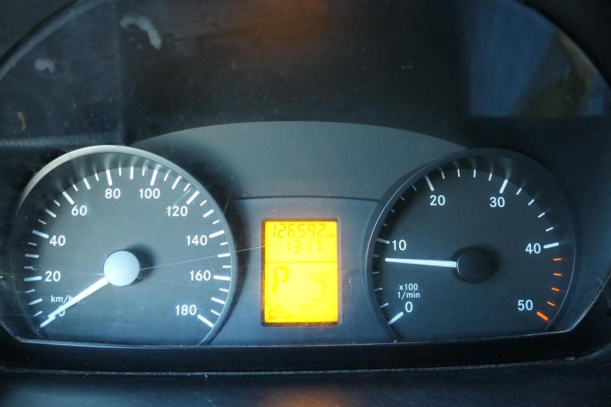 Gebraucht Mercedes-Benz SPRINTER 310 CDI MAXI EURO-5 KOFFER REGALE KAMERA DURCHGANG COC