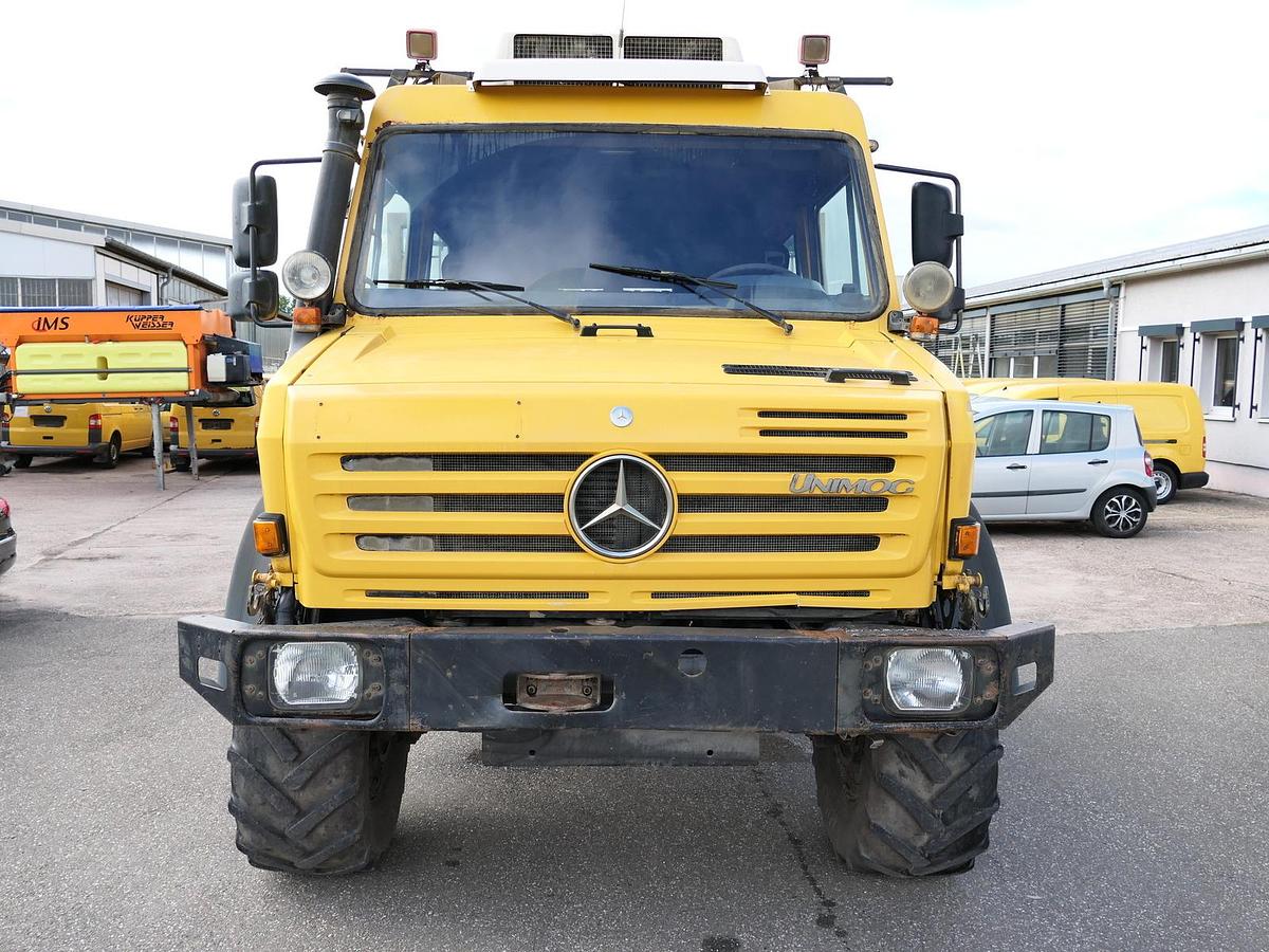 Gebraucht Unimog U4000 437/25 DoKa AHK KLIMA STANDHEIZUNG EURO-4
