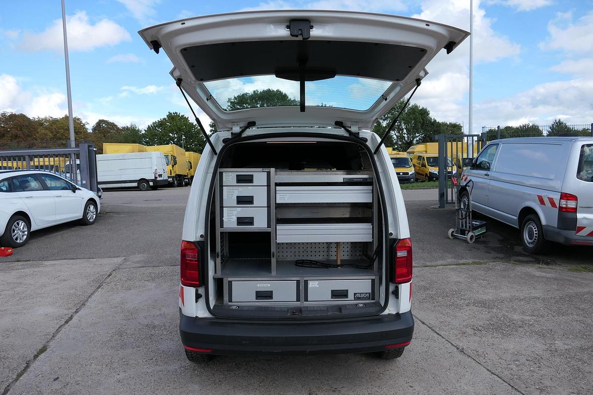 Gebraucht Volkswagen Caddy 2.0 TDI 4Motion Klima Werkstatteinbauten Tempomat COC