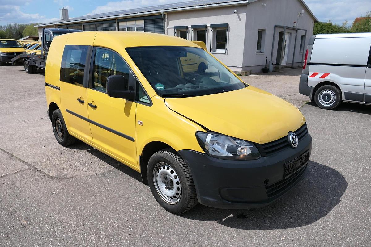 Gebraucht Volkswagen Caddy 2.0 TDI EURO-5 PARKTRONIK 6-GANG 2xSCHIEBETÜR CoC
