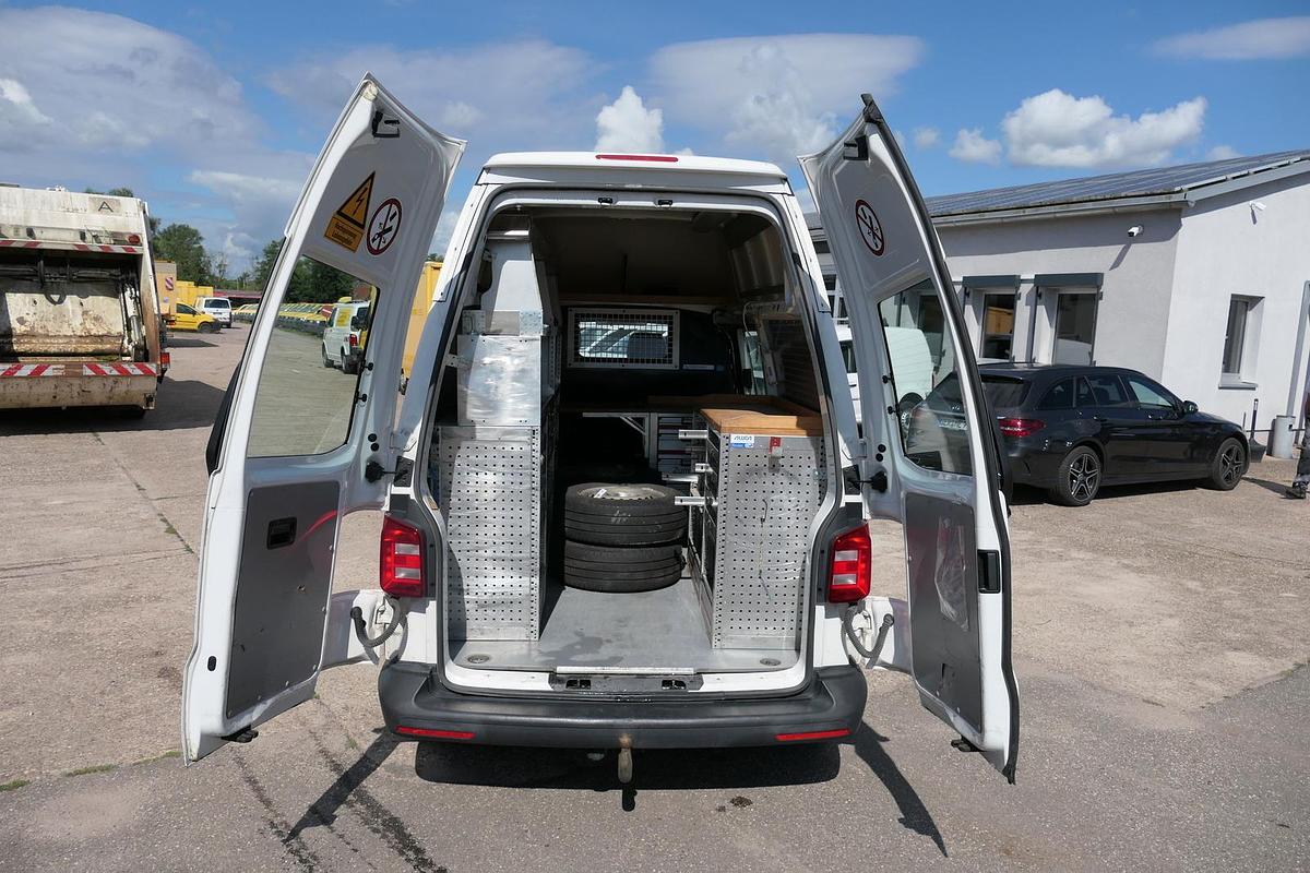 Gebraucht Volkswagen T6 Transporter 2.0 TDI 4Motion Hoch Lang KLIMA AHK Werkstatteinbauten COC