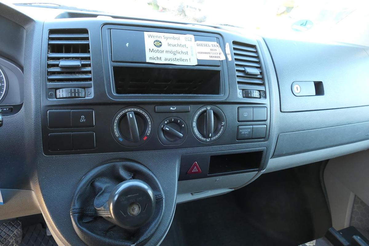 Gebraucht Volkswagen T5 Transporter 2.0 TDI PARKTRONIK EURO-5 2xSCHIEBETÜR CoC