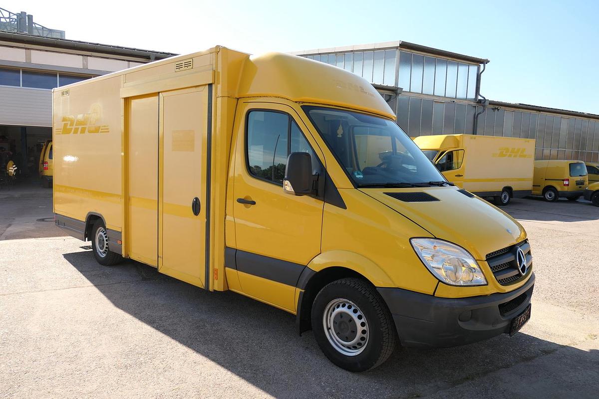 Gebraucht Mercedes-Benz SPRINTER 310 CDI MAXI EURO-5 KOFFER REGALE KAMERA DURCHGANG