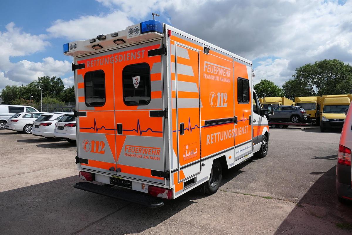 Gebraucht Mercedes-Benz Sprinter 519 CDI Klima Krankenwagen Fahrtec Aufbau