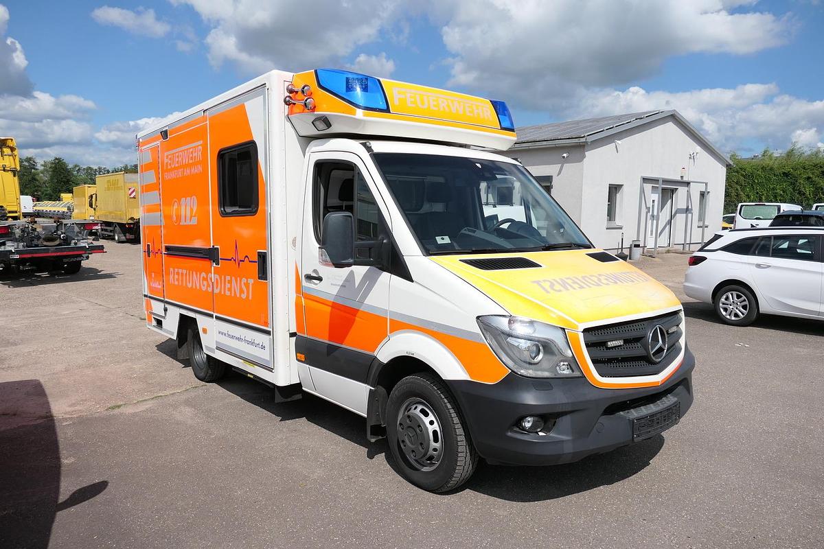 Gebraucht Mercedes-Benz Sprinter 519 CDI Klima Krankenwagen Fahrtec Aufbau