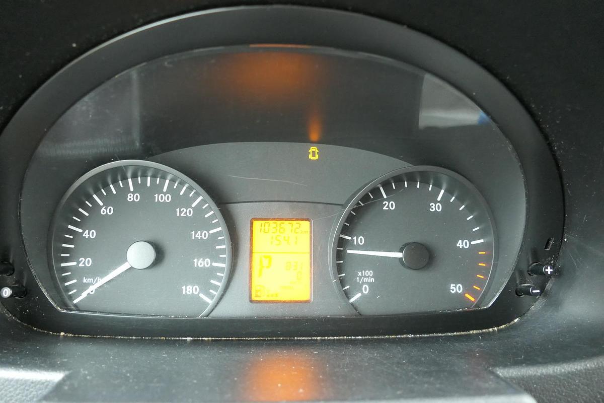 Gebraucht Mercedes-Benz SPRINTER 310 CDI MAXI EURO-5 KOFFER REGALE KAMERA DURCHGANG