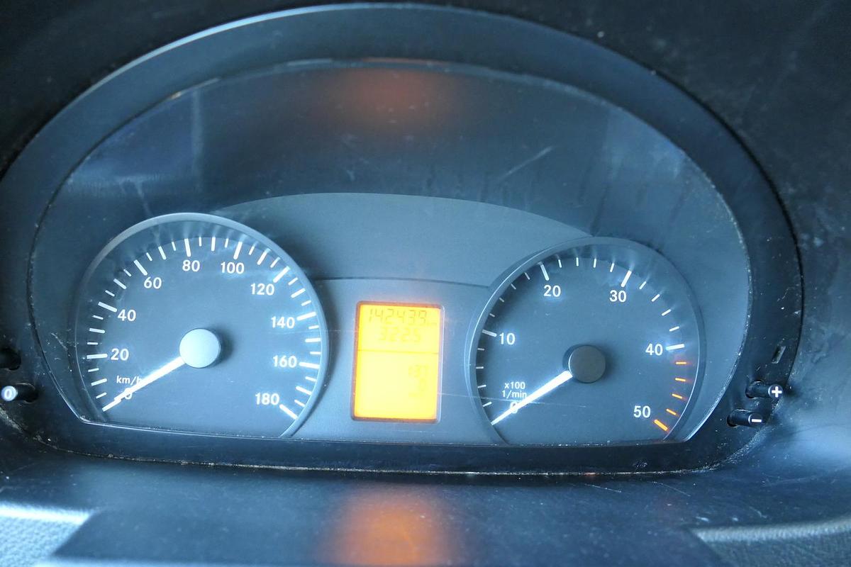 Gebraucht Mercedes-Benz SPRINTER 310 CDI MAXI EURO-5 KOFFER REGALE KAMERA DURCHGANG