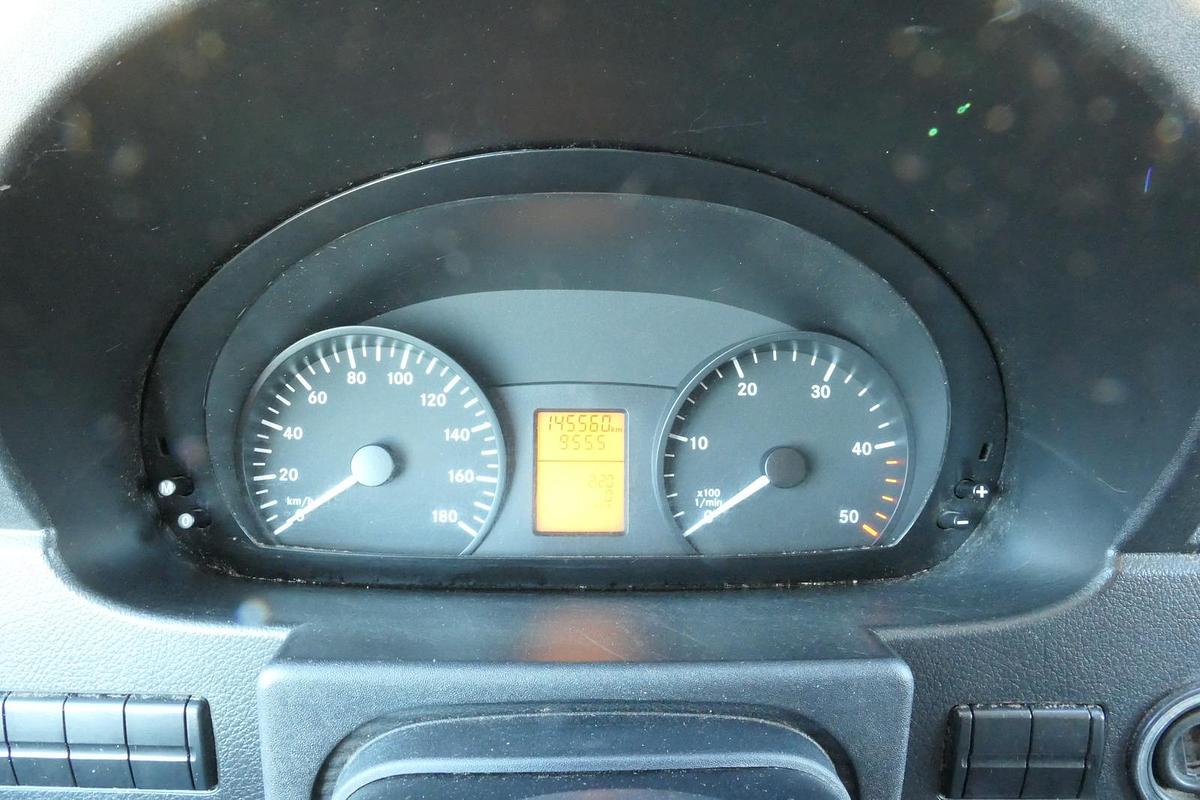 Gebraucht Mercedes-Benz SPRINTER 310 CDI MAXI EURO-5 KOFFER REGALE KAMERA DURCHGANG