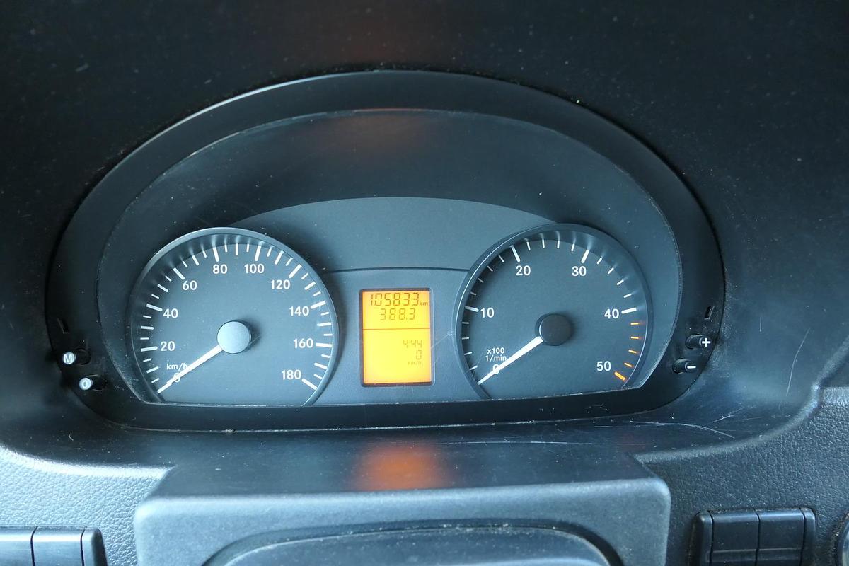 Gebraucht Mercedes-Benz SPRINTER 310 CDI MAXI EURO-5 KOFFER REGALE KAMERA DURCHGANG COC