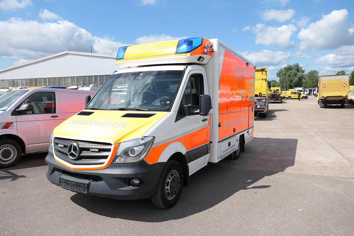Gebraucht Mercedes-Benz Sprinter 519 CDI Klima Krankenwagen Fahrtec Aufbau