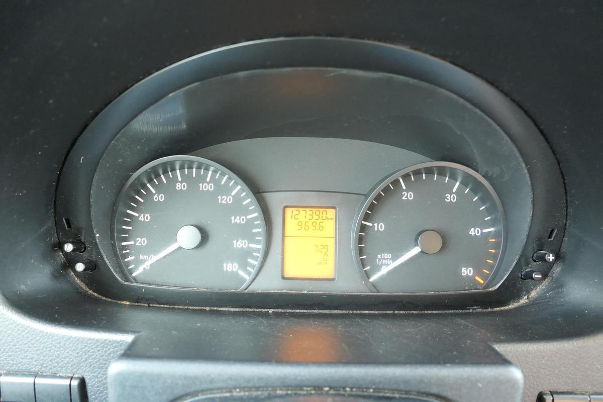 Gebraucht Mercedes-Benz SPRINTER 310 CDI MAXI EURO-5 KOFFER REGALE KAMERA DURCHGANG