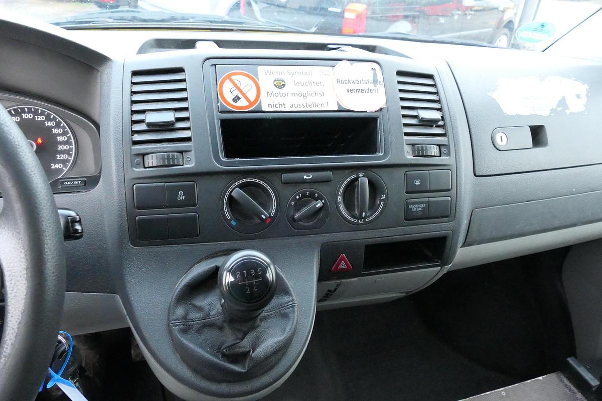 Gebraucht Volkswagen T5 Transporter 2.0 TDI PARKTRONIK EURO-5 2xSCHIEBETÜR CoC