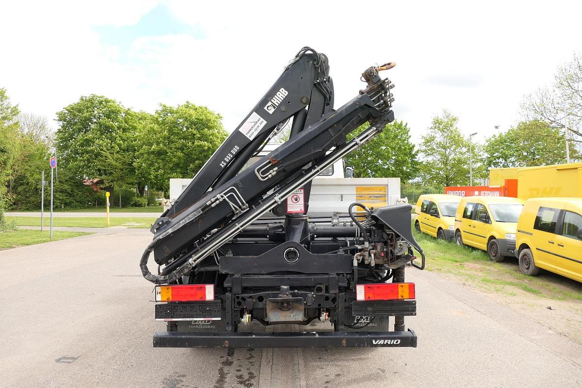 Gebraucht Mercedes-Benz Vario 816D mit Ladekran 3 Sitzer Standheizung HIAB XS 055 DUO - AHK