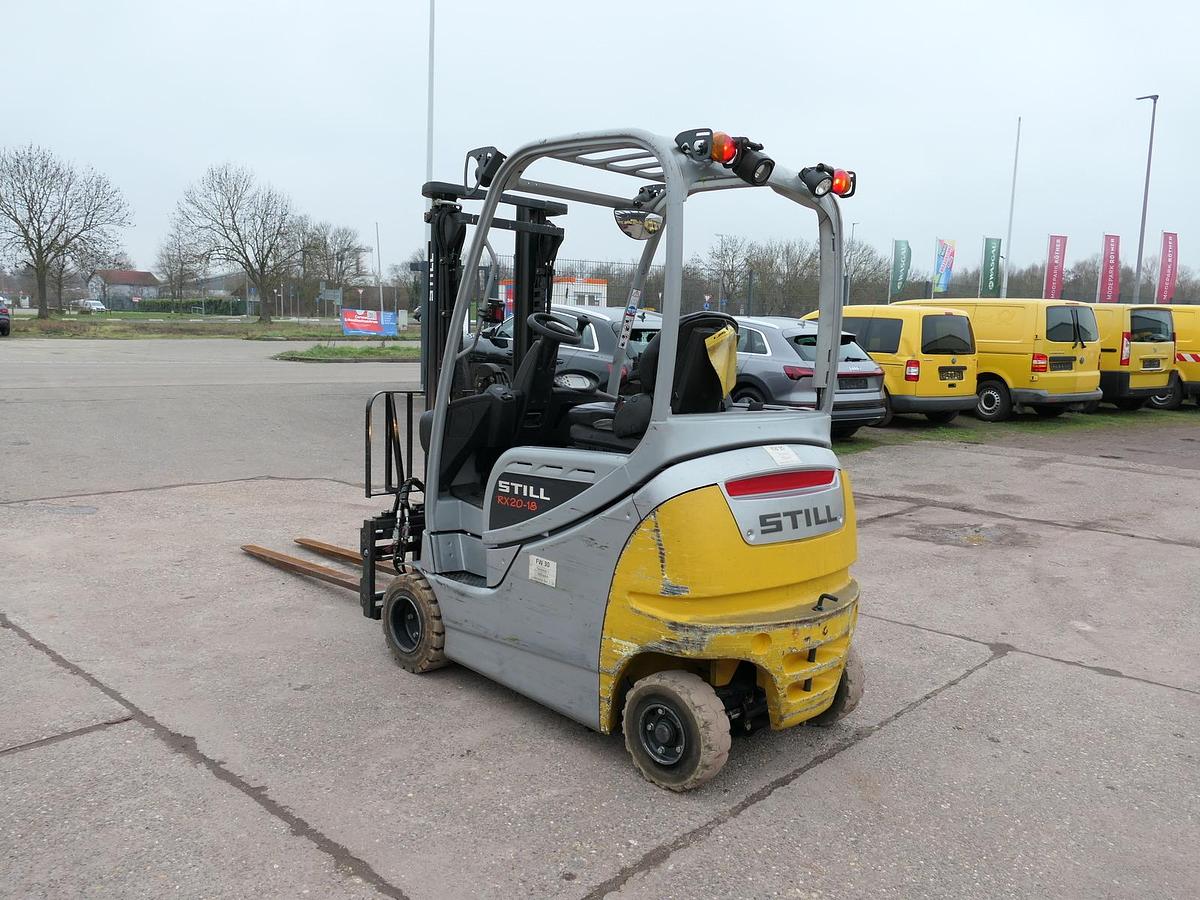 Gebraucht Still RX 20-18P/H 4-RAD 4-VENTILE DUPLEX Lange Gabeln