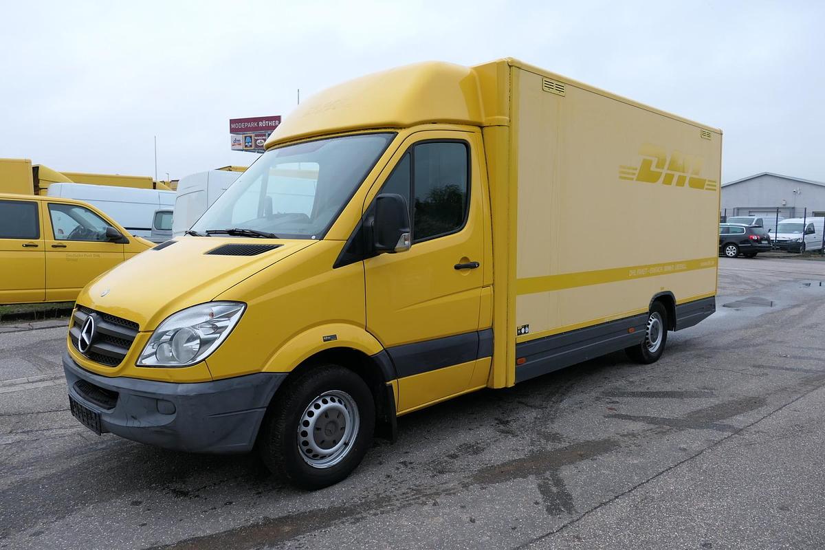Gebraucht Mercedes-Benz SPRINTER 310 CDI MAXI EURO-5 KOFFER REGALE KAMERA DURCHGANG
