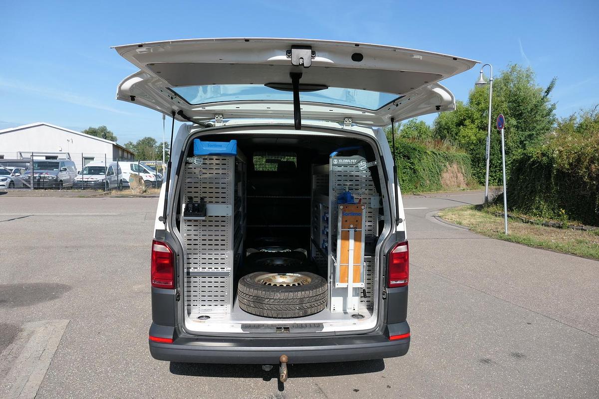 Gebraucht Volkswagen T6 2.0 TDI 4Motion lang 3-Sitzer Klima AHK Werkstatteinbauten COC