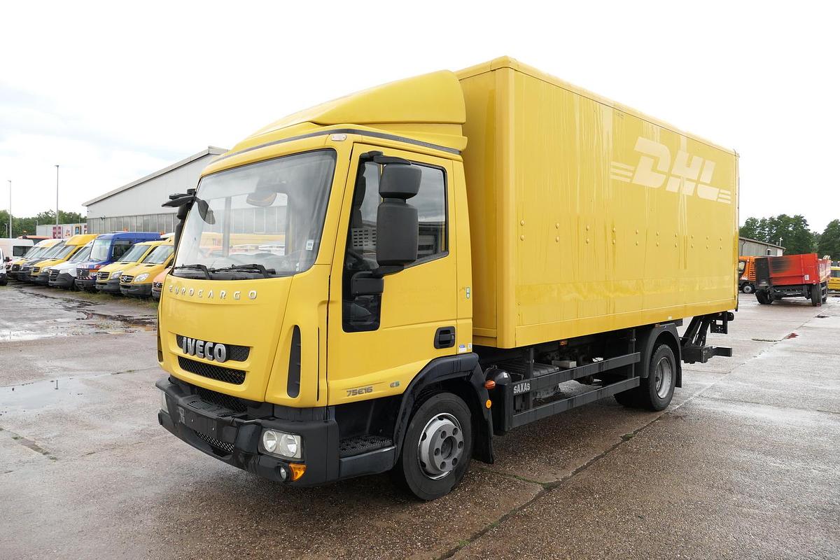 Gebraucht Iveco EuroCargo ML 75 E 16 P LBW LUFT EURO-5